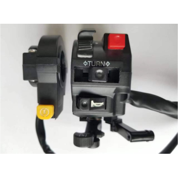 Electric bicycle left and right switch combination